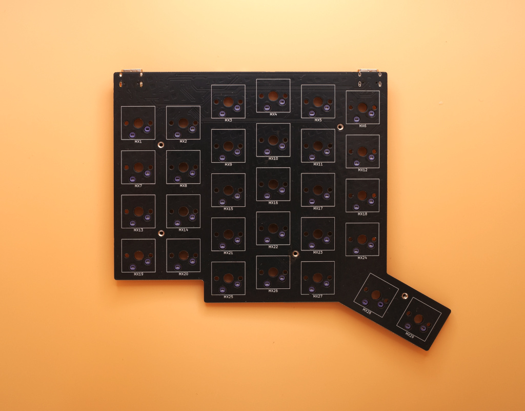 Left PCB top