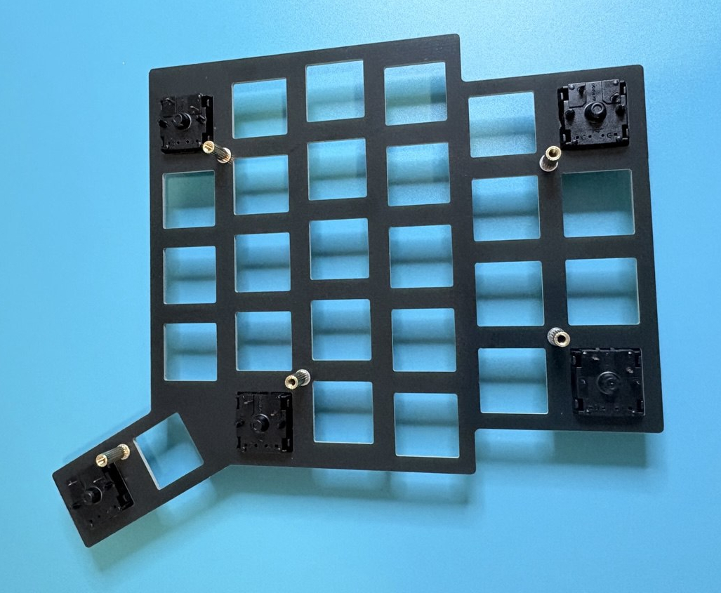 Switches on Plate - Bottom