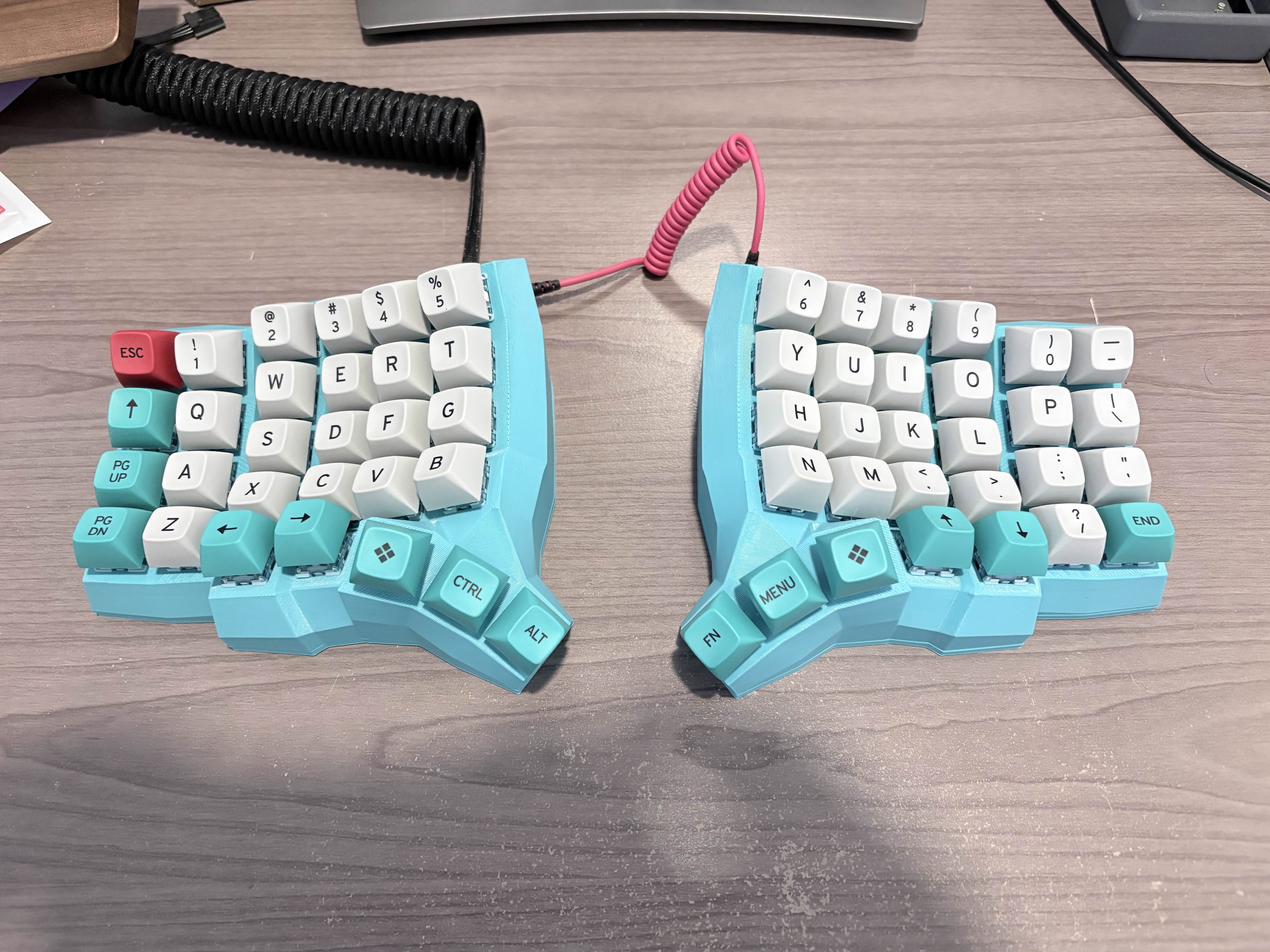 My Cosmos Keyboard Iteration 1