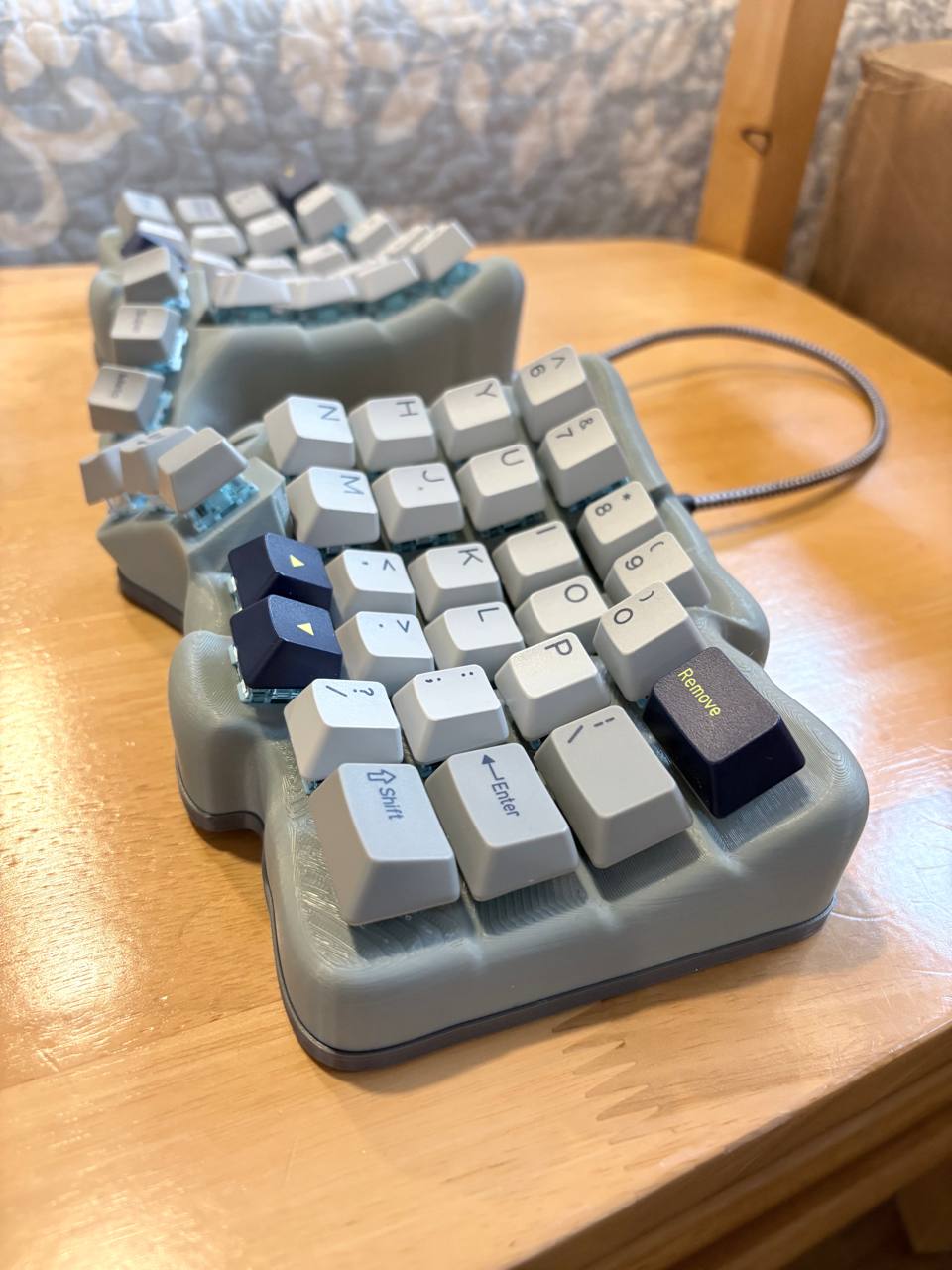 My Cosmos Keyboard - Side view