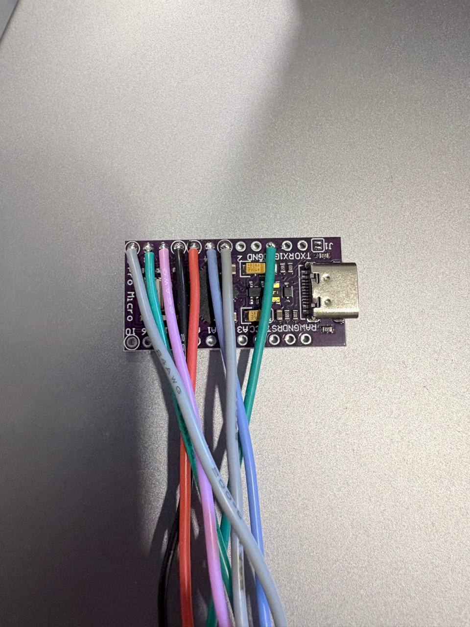 MCU wiring