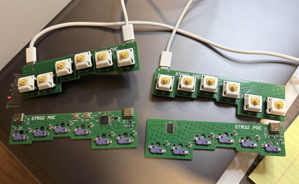 Fully populated working PCBs